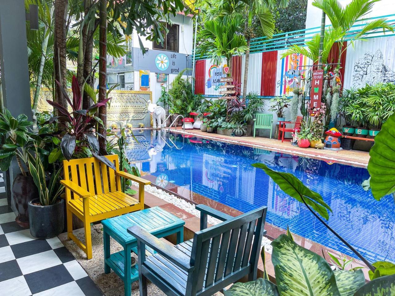 Asanak D'Angkor Boutique Hotel Siem Reap Exteriér fotografie