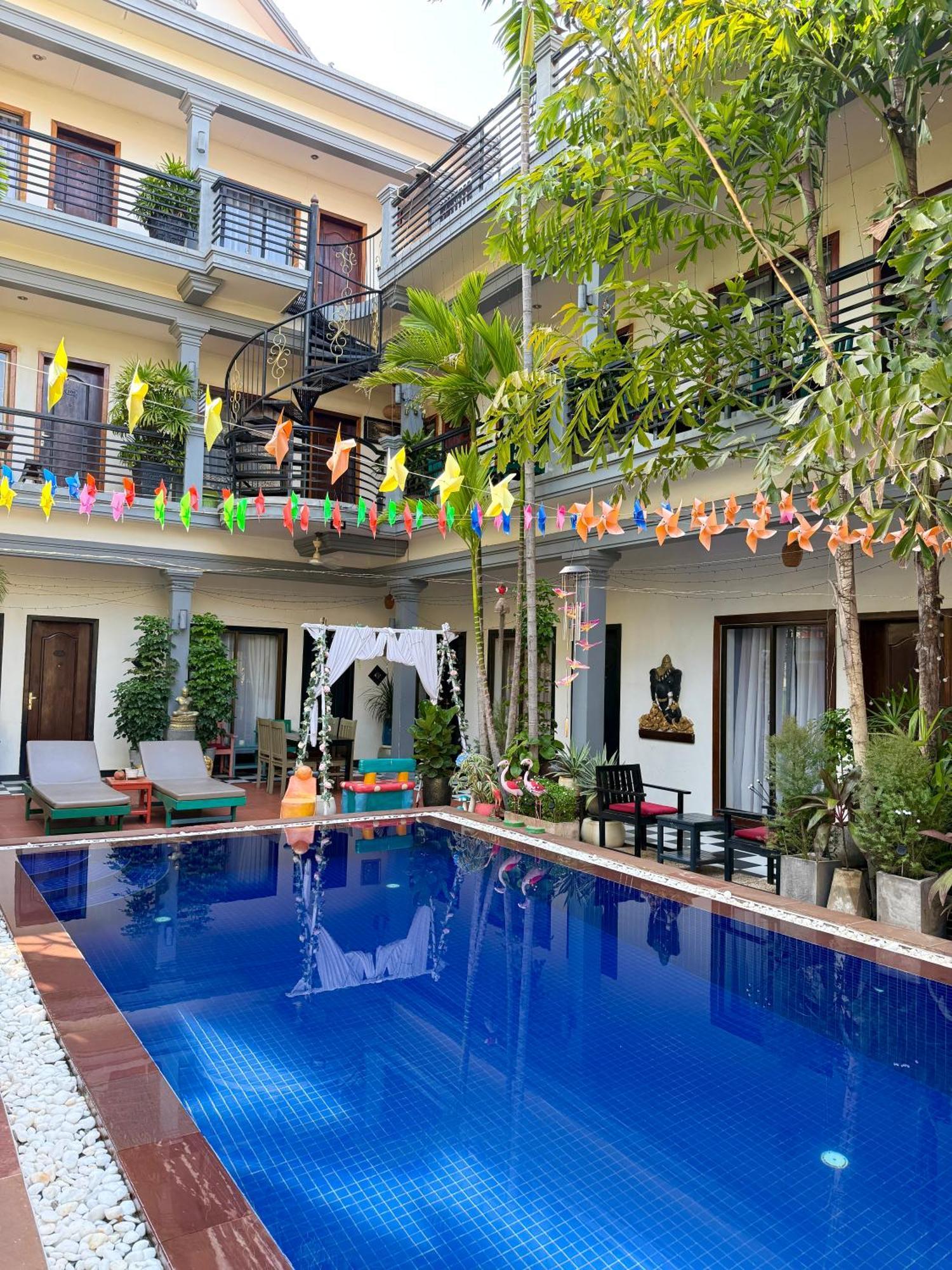 Asanak D'Angkor Boutique Hotel Siem Reap Exteriér fotografie